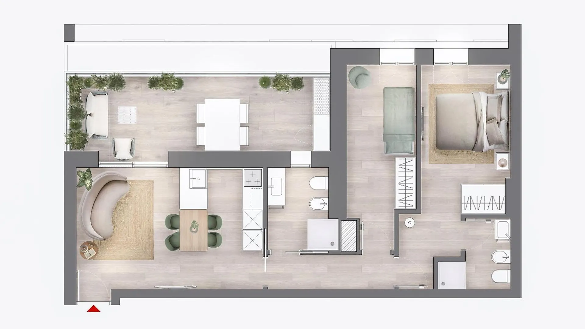 Apartmán Vibra Tahiti Superior Lido di Jesolo